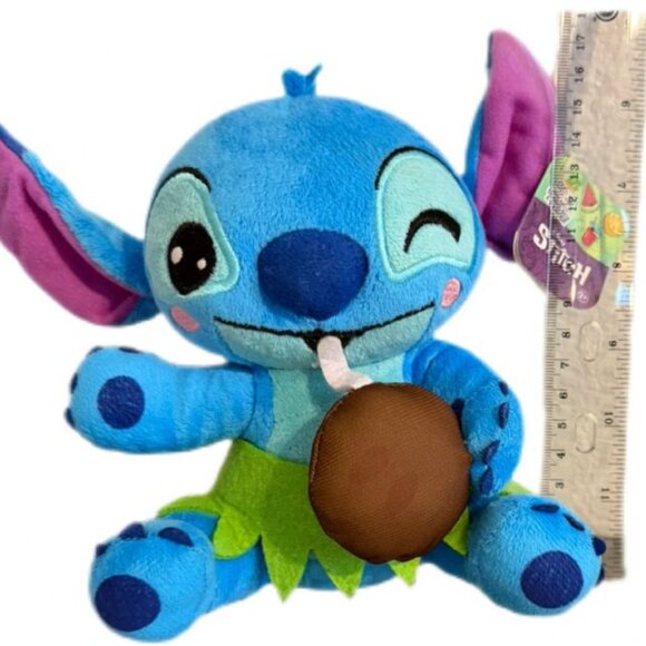 Disney Stitch Plush Toy Lilo & Stitch Stuffed Animal Blue Cute NWT - Picture 3 of 5